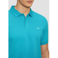 Ανδρικό Polo Τυρκουάζ S.Oliver 2138262-6259