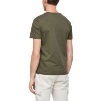 Ανδρικό T-Shirt Χακί S.Oliver 2057430-7940