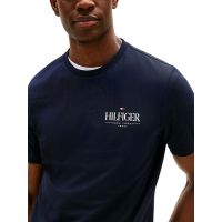 Ανδρικό T-shirt Navy Μπλε Tommy Hilfiger MW0MW39355-DW5