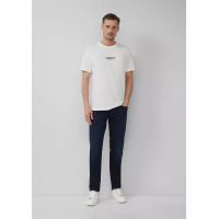 Ανδρικό T-shirt Λευκό S.Oliver 2166827-01D1
