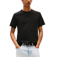 Ανδρικό T-shirt Μαύρο Tommy Jeans DM0DM21778-BDS