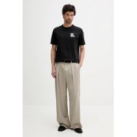 Ανδρικό T-shirt Μαύρο Calvin Klein LV04RC853G-UB1