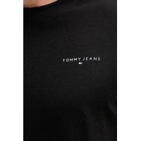 Ανδρικό T-shirt Μαύρο Tommy Jeans DM0DM21780-BDS