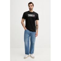 Ανδρικό T-shirt Μαύρο Tommy Jeans DM0DM21941-BDS