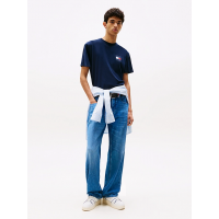 Ανδρικό T-shirt Navy Μπλε Tommy Jeans DM0DM21910-C1G
