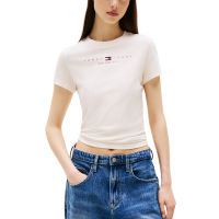 Γυναικείο T-shirt Off White Tommy Jeans DW0DW21422-YBH