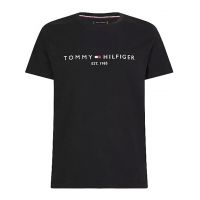Ανδρικό T-shirt Μαύρο Tommy Hilfiger MW0MW11465-BAS