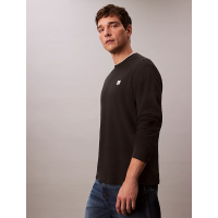 Ανδρικό Μακρυμάνικο T-shirt Μαύρο Calvin Klein LV040EM217-UB1