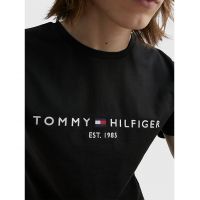 Ανδρικό T-shirt Μαύρο Tommy Hilfiger MW0MW11465-BAS