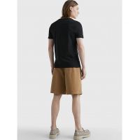 Ανδρικό T-shirt Μαύρο Tommy Hilfiger MW0MW11465-BAS