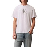 Ανδρικό Hero Monologo T-shirt Λευκό Calvin Klein LV04RB862G-YAA