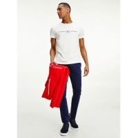 Ανδρικό T-shirt Λευκό Tommy Hilfiger MW0MW11465-118