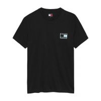 Ανδρικό T-shirt Μαύρο Tommy Jeans DM0DM21577-BDS
