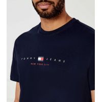 Ανδρικό T-shirt Navy Μπλε Tommy Jeans DM0DM21911-C1G