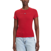 Γυναικείο T-shirt Κόκκινο Tommy Jeans DW0DW21422-XLE