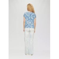 Γυναικείο T-shirt Μπλε S.Oliver 2164100-55A0