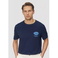 Ανδρικό T-Shirt Navy Μπλε S.Oliver 2164753-58D2