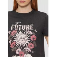 Γυναικείο T-shirt Μαύρο S.Oliver 2165278-99D1