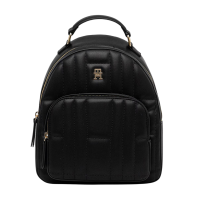 Γυναικεία TH Feminine Τσάντα Πλάτης Μαύρη Tommy Hilfiger AW0AW17472-BDS