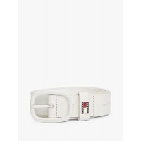 Γυναικεία Δερμάτινη Ζώνη Λευκή Tommy Jeans AW0AW17392-YBH