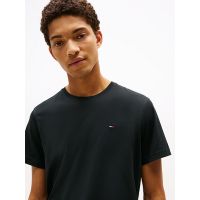 Ανδρικό T-shirt Μαύρο Tommy Jeans DM0DM04411-078