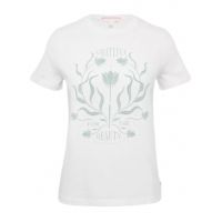 Γυναικείο T-shirt Λευκό S.Oliver 2165280-01D0