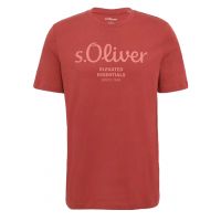 Ανδρικό T-shirt Κόκκινο S.Oliver 2139909-35D1
