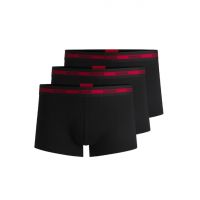 Ανδρικό Σετ Μπόξερ 3 Τεμαχίων Μαύρα Hugo 50492375-002