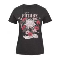 Γυναικείο T-shirt Μαύρο S.Oliver 2165278-99D1