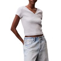 Γυναικείο T-shirt Γκρι Calvin Klein LV047C910G-P79