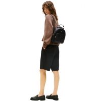 Γυναικεία TH Feminine Τσάντα Πλάτης Μαύρη Tommy Hilfiger AW0AW17472-BDS