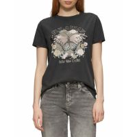Γυναικείο T-shirt Μαύρο S.Oliver 2165278-99D0