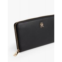 Γυναικείο TH Monogram Πορτοφόλι Μαύρο Tommy Hilfiger AW0AW17744-BDS