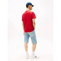 Ανδρικό T-shirt Κόκκινο Tommy Jeans DM0DM21940-XLE
