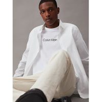 Ανδρικό Hero Logo Comfort T-shirt Λευκό Calvin Klein K10K111346-YAF