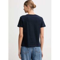 Γυναικείο TH Crest T-shirt Navy Μπλε Tommy Hilfiger WW0WW46153-C1G