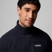 Ανδρική Jasper Ridge Pebbled Fleece Ζακέτα Μαύρη Columbia 2142421-010