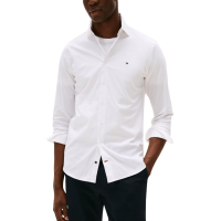 Ανδρικό Πουκάμισο Λευκό Tommy Hilfiger MW0MW40674-YCF