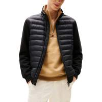 Ανδρικό Μπουφάν Μαύρo Tommy Hilfiger MW0MW41329-BDS