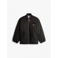 Γυναικείο Bomber Μπουφάν Μαύρο Tommy Jeans DW0DW21629-BDS