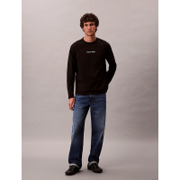 Ανδρικό Μακρυμάνικο T-shirt Μαύρο Calvin Klein LV04LD232G-UB1