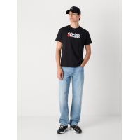 Ανδρικό T-shirt Μαύρο Calvin Klein LV04RD814G-UB1