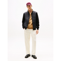 Ανδρικό Μπουφάν Μαύρo Tommy Hilfiger MW0MW41329-BDS