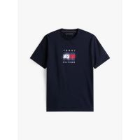 Ανδρικό T-shirt Navy Μπλε Tommy Hilfiger MW0MW41338-DW5