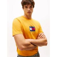 Ανδρικό T-shirt Κίτρινο Tommy Hilfiger MW0MW41338-ZF4