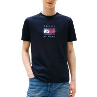 Ανδρικό T-shirt Navy Μπλε Tommy Hilfiger MW0MW41338-DW5