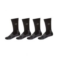 Unisex Κάλτσες 4 Τεμαχίων Μαύρες Columbia C1179B-BLACK