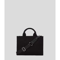 Γυναικεία Ikon Karl Square Tote Τσάντα Μαύρη Karl Lagerfeld A2W50047-999 BLACK