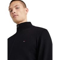Ανδρική Ζακέτα Μαύρη Tommy Hilfiger MW0MW28050-BDS