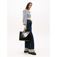 Γυναικεία Tote Τσάντα Μαύρη Tommy Jeans AW0AW17869-BDS